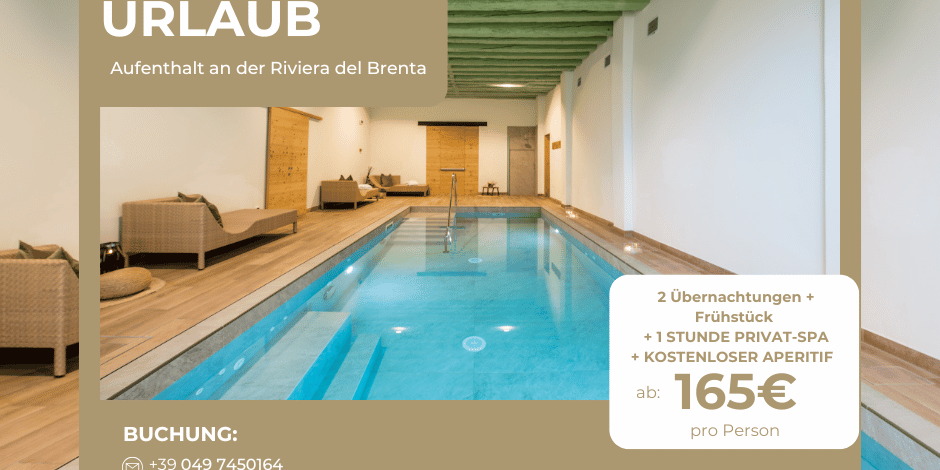 Wellness-Urlaub: Entspannungsaufenthalt an der Riviera del Brenta Wellness-Urlaub: Entspannungsaufenthalt an der Riviera del Brenta
